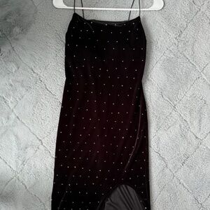 Velvet dress, size small-medium